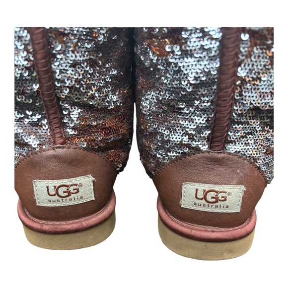 UGG Australia Classic Short Stellar Sequin Pull On Boots, UGG Boots - Picture 7 of 14